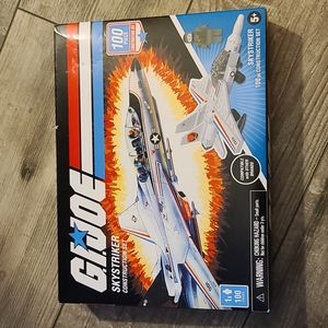 New GI Joe Construction Set Skystriker W/ Pilot Ace Forever Clever Retro Toys